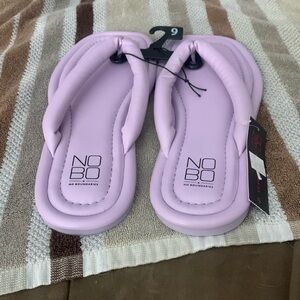 Lavender sandals